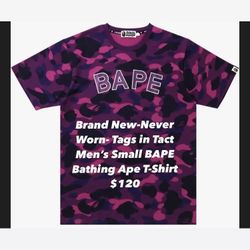 BAPE A Bathing Ape Mens T-Shirt