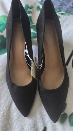 Black heels pumps woman shoes 10 new