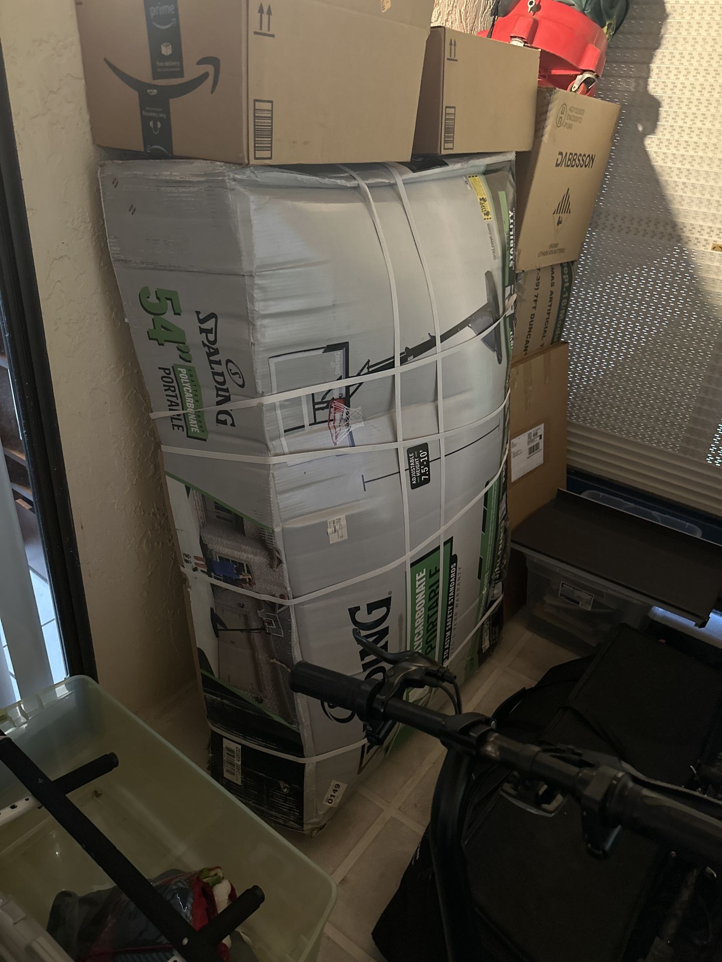 54" Spaulding Basketball Hoop