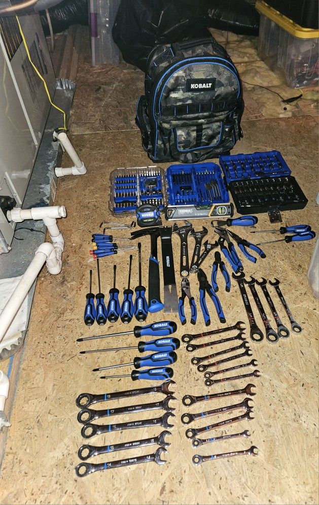 Kobalt Tool Set w/ Backpack - **Like NEW**