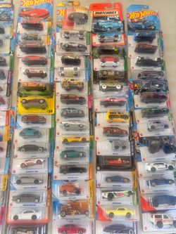 170 hot wheels including few matchbox. All new  asking 200 for the lot  not selling singles