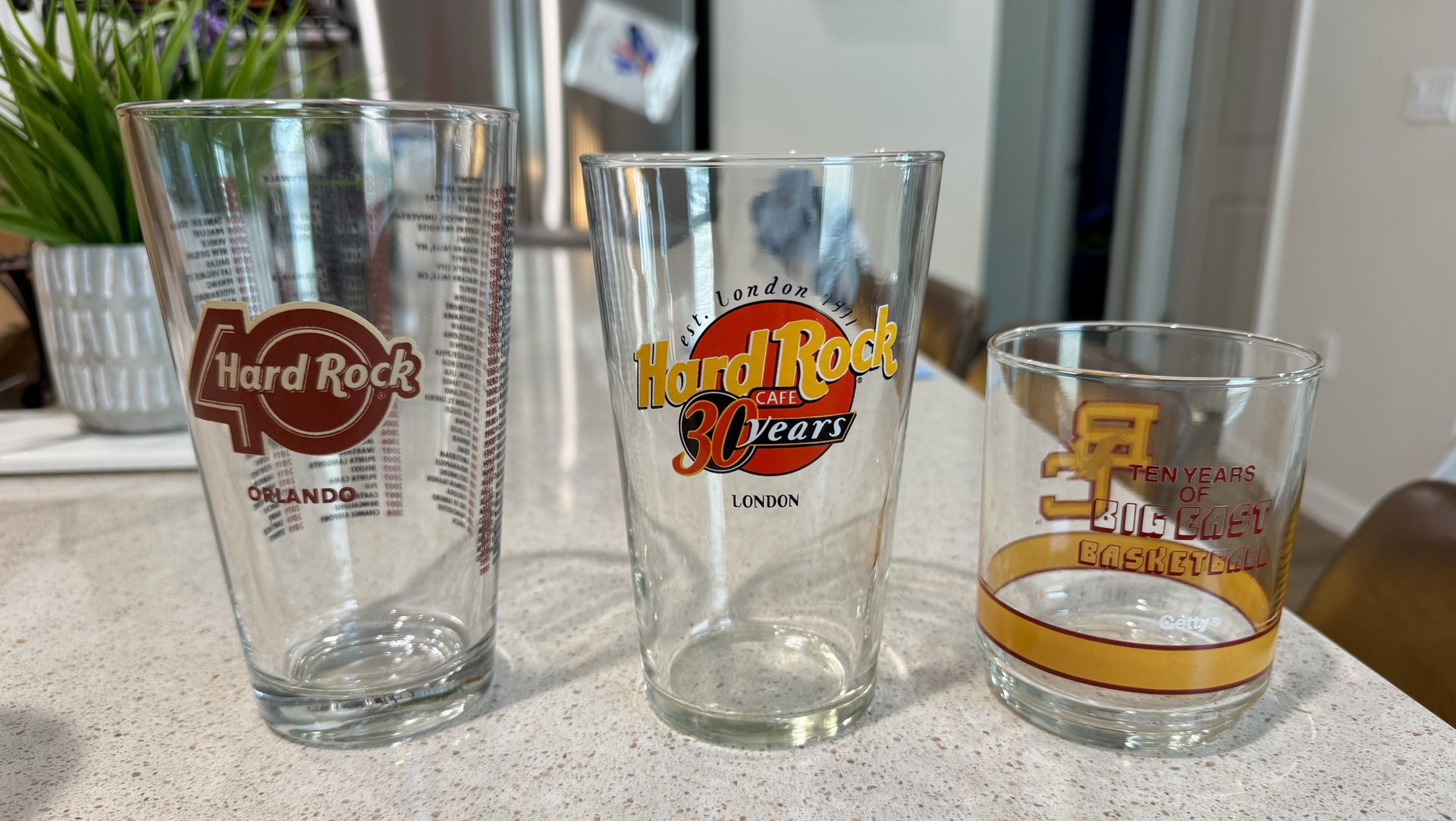 Hard Rock Hotel & Casino Glassware