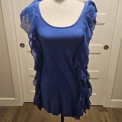 Women's BLUE H&M DRESS - SIZE XS 