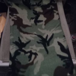 New! Large Camo Colored Blanket $16