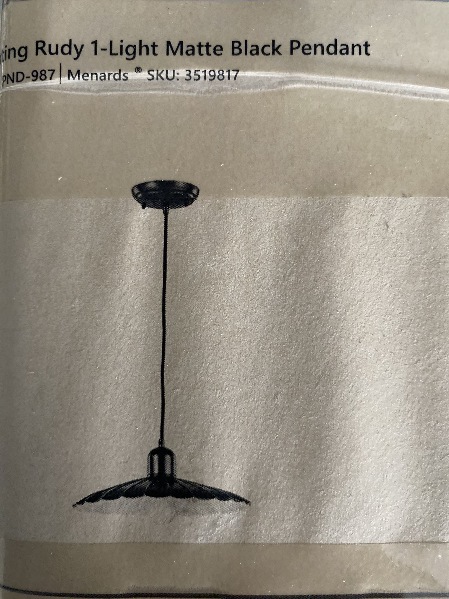 BLK Pendant Light