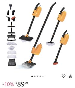 GHORA Steam Mop, All-in-one Handheld Steam Cleaner with 13 Attachments