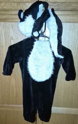 6-12 months Skunk Halloween costume 🦨