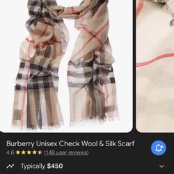 Burberry Scarf, Saks