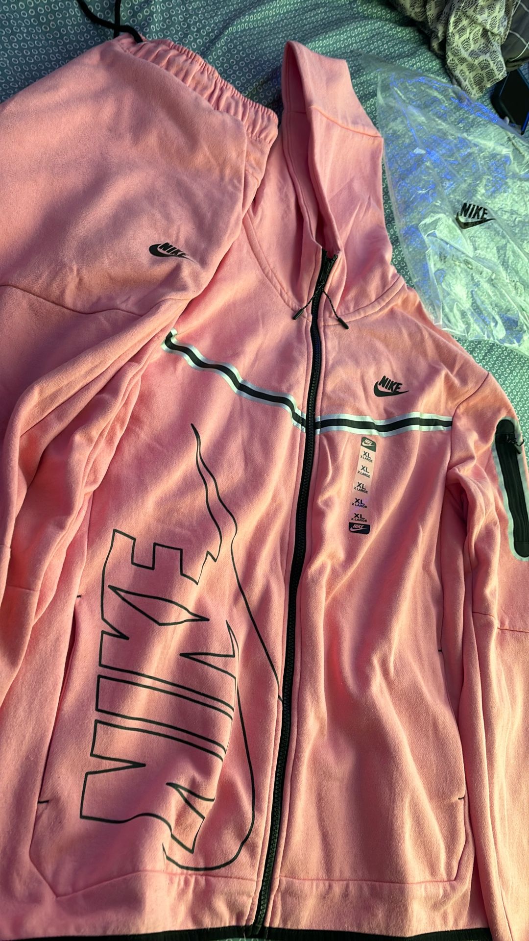 Pink Nike Tech Suit **RARE**