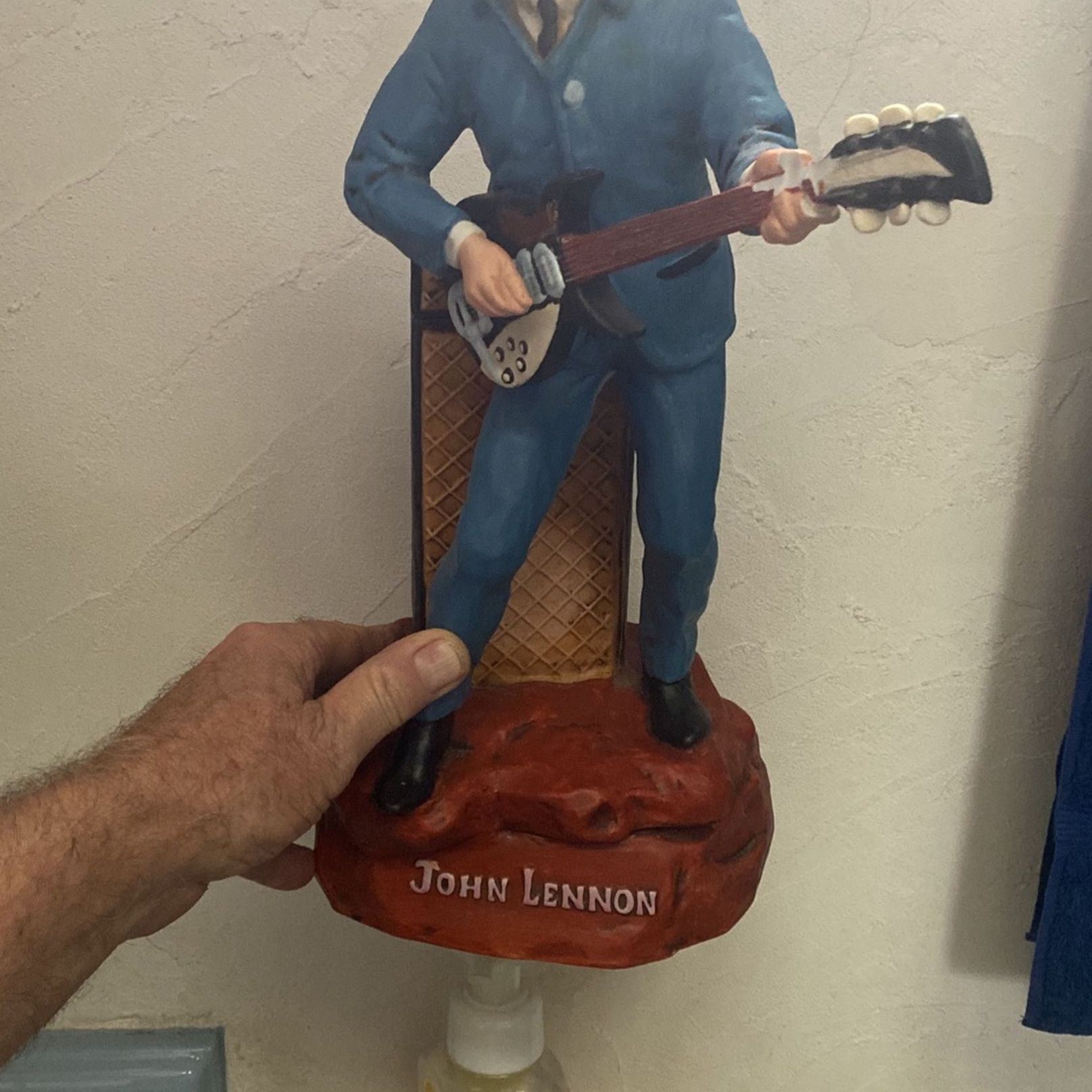 1981 Beatles John Lennon Music Box Whiskey Decanter for Sale in