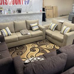 SOFA LOVESEAT 2-PC