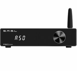 SMSL A50 Pro 2.1 Class D 100W Desktop Amp Bluetooth 5.0 HDMI ARC USB-C