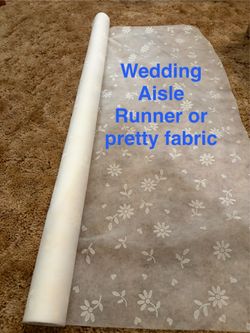 Wedding Aisle Runner / fabric