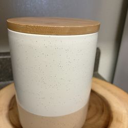 Large Ceramic Coffee Jar