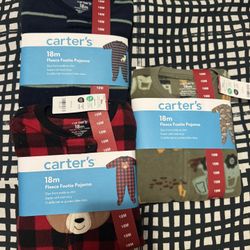 Carter’s Fleece Footie Pajamas 