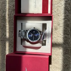 Ferragamo Watch with Blue dial!!