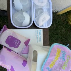 Baby Bundles- Baby Bath , Mobile Breast Pump, Newborn - 3m Clothes