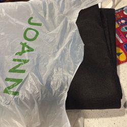 Black Felt 3 Yards New