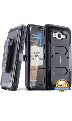 Samsung On5 hard case with belt clip