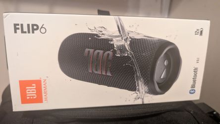 JBL Flip 6 Portable Bluetooth Portable Speaker System - Black