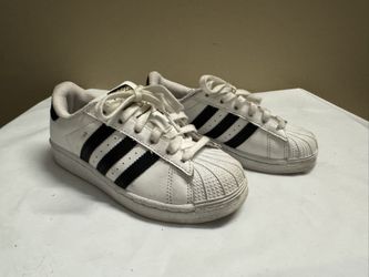 Original  Adidas Shell Toe Superstar 12.5 Kids  Toddler Unisex  ART FU7714 White Shoes 5$ cash 