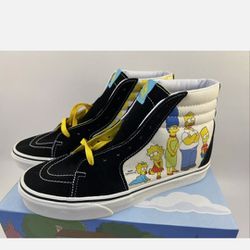 Vans X The Simpsons Sk8-Hi Size 13 Buy One Get Another Pair Free