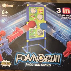Foam Bullet Shooting 3 in 1