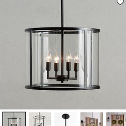 New Pottery Barn Manor Pendant Light Bronze