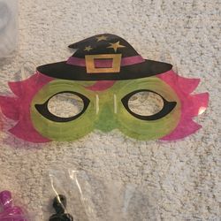 Halloween Masks and Skeleton Sippy Cups