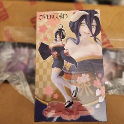 Unopened Overlord Albedo Sakura Kimono Taito Boxed Figure Japan