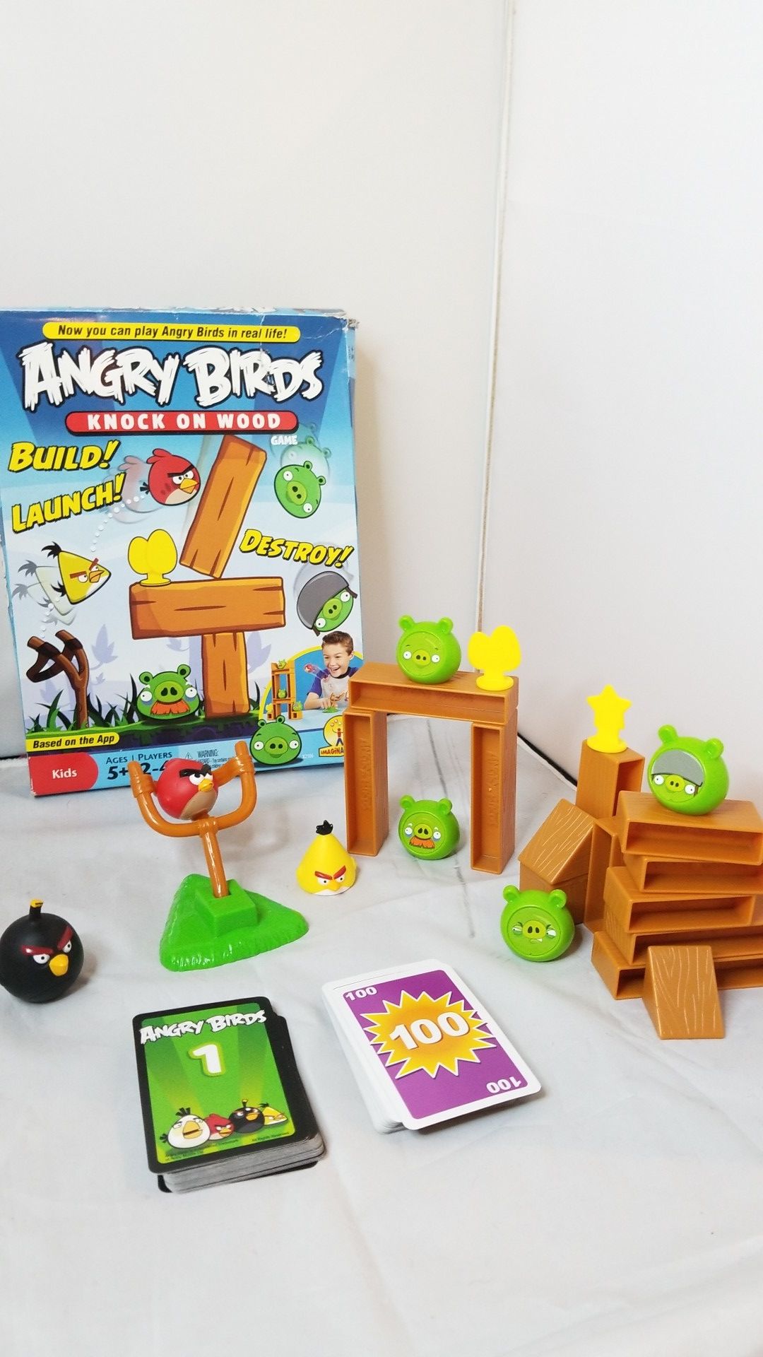 Angry Birds Knock on Wood Game