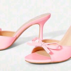 Pink Kitten Heels