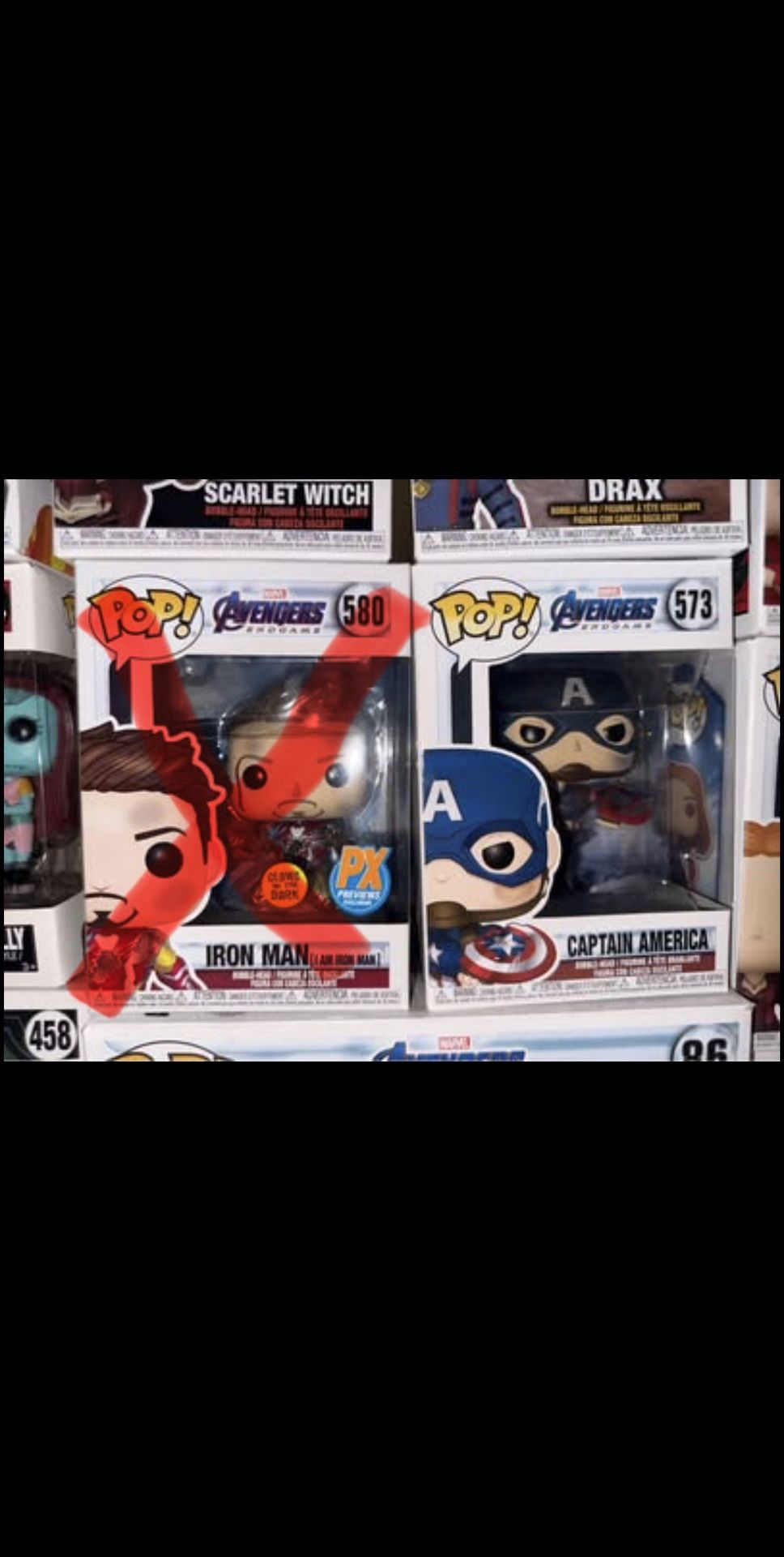 Funko Pop End Game Captain America