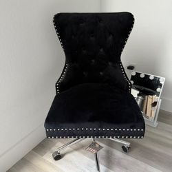 Black Vanity Or Desk Chair