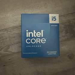 Intel Core Unlocked : i5 - 14600KF (14 Gen)