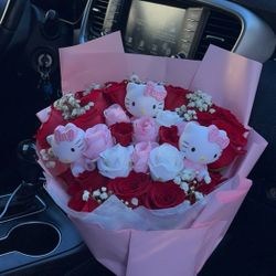 Hello Kitty Rose Bouquet