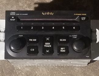 2003 Mitsubishi Eclipse Infinity stereo