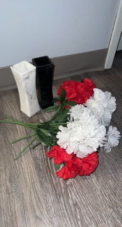 Artificial flower with vase Thumbnail