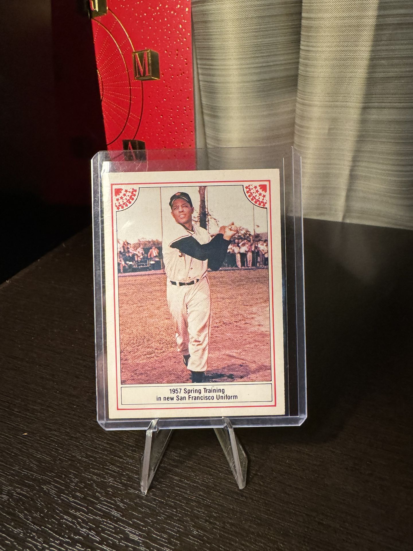 1957 Spring Training Willie Mays
