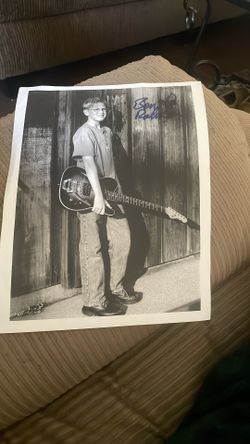 Autograph Of Guitarist