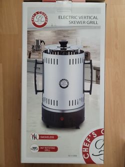 Chef's Counter Electric Vertical Skewer Grill