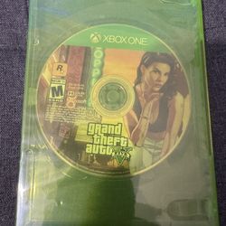 Xbox One Grand Thief Auto 5