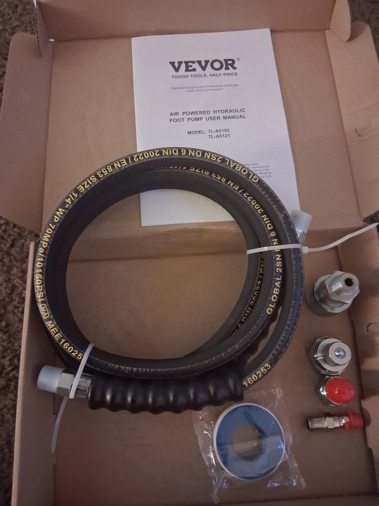 VECOR AIR/ HYDRAULIC FOOT PUMP