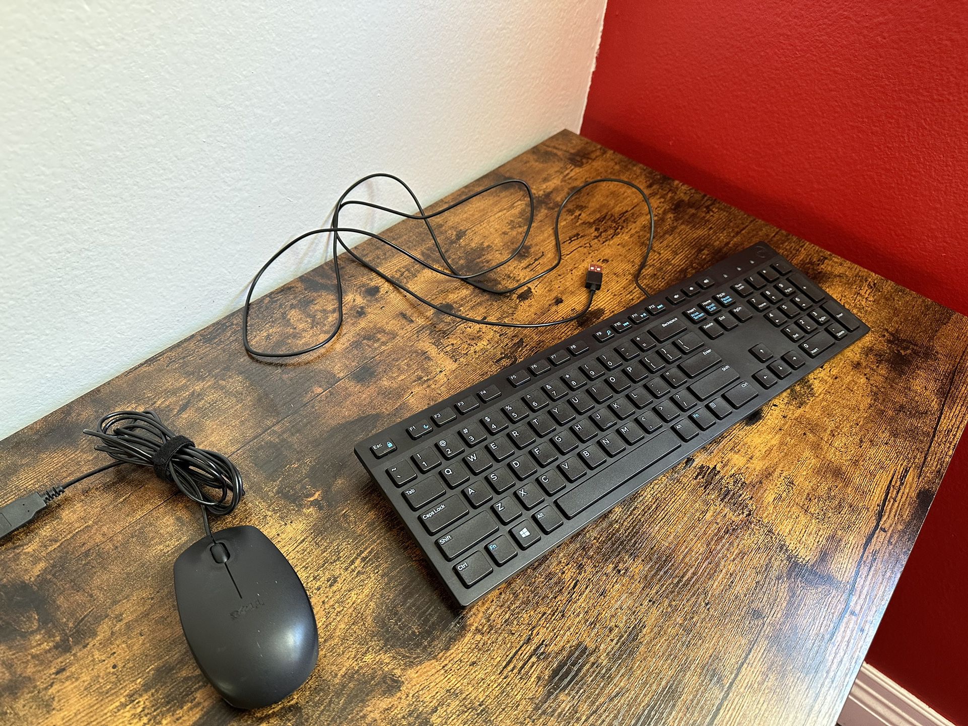 Dell Computer Keyboard and Mouse