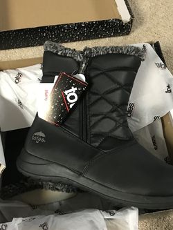 Totes Waterproof Boots Size 9