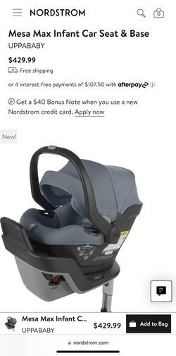 Uppababy Masa Max Car Seat (Gregory Blue Melange)
