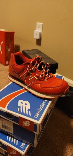 New Balance shows size 8