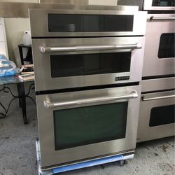 Jenn Air 30”wide Stainless Steel Microwave Oven Combo 