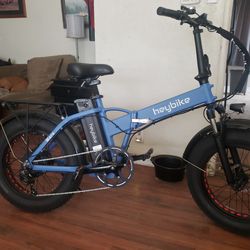 Heybike 500w 48v 20" fat tires 35mph 50mi range