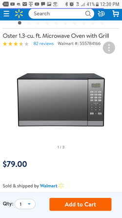 Microwave with grill